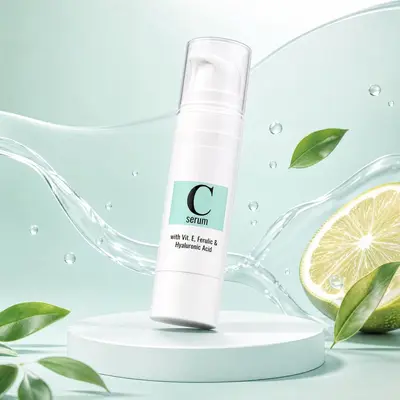 Sınır Ötesi TK Stok Amz Yeni Trend Vitamin C Nemlendirici Serum Günlük Cilt Bakımı Hafif ve Hızlı Emilim
