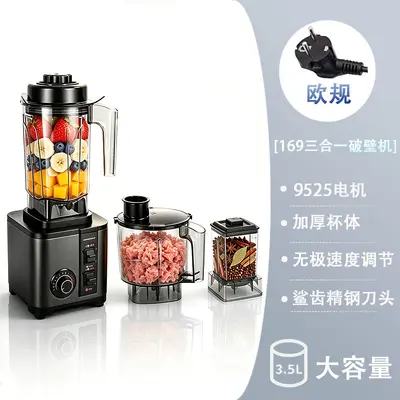 Hochleistungs-Standmixer, großvolumige Küchenmaschine, Kaffeemühle - 10