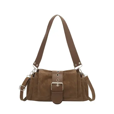 Women's Underarm Bag, Retro Shoulder Bag with Crossbody Strap - 7