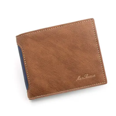 Short Men's Wallet with Multiple Card Slots - 6