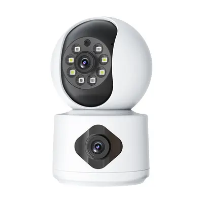 OKAM CCTV PTZ360°Home Security wifi camera IP Cam Dual lens