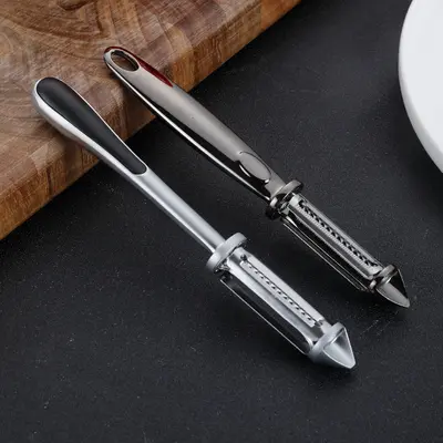 304 stainless steel fruit peeler with rotating grater - 2