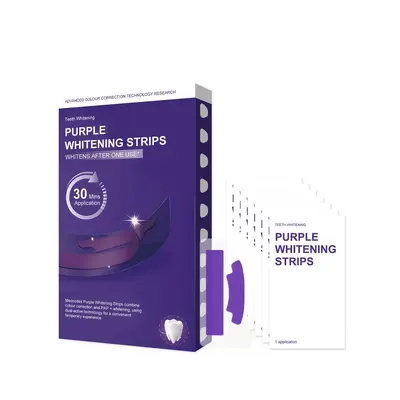 Teeth Whitening Strips, Stain and Yellowing Removal, Gentle Formula - 7