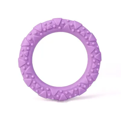 Three-Color Ring Dog Toy, Bite-Resistant Chew Toy - 10