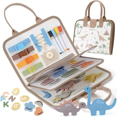Neues grenzüberschreitendes Modell: Filz-Aktivitätstafel, Anziehtafel, Lernspielzeug für Kinder, verschiedene Stile, Hersteller von Filz-Lerntafeln.