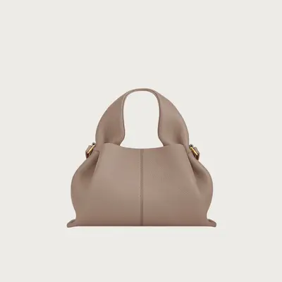 Polene Cloud Bag echtes Leder Nischen-Umhängetasche Momo-Tasche Nummer vielseitige Handtasche Einzelschulter-Tasche - Sofortversand ab Lager - 9
