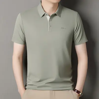 Herren Atmungsaktives Kurzarm-Poloshirt - 7