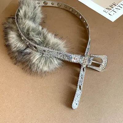 Leder-Elastikgürtel, schlichtes Design, edles Taillenaccessoire - 8