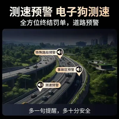 Four-Lens Dash Cam, Ultra HD Night Vision, 360-Degree Panoramic View