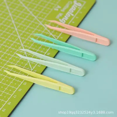 Sert Renkli DIY Plastik Cımbız Seti - 3