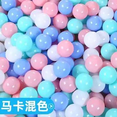 Colorful Thickened Ocean Ball Pit with Macaron Inflatable Wave Ball for Children's Play Pa - 9