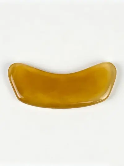 Reçine Gua Sha Taşı Taklit Koç Boynuzu Gua Sha Tahtası Aksesuarları Özelleştirilebilir Küçük Koyun Tırnak Miyofasyal Serbest Bırakma Masaj Meridyen Çubuğu Stok Toptan