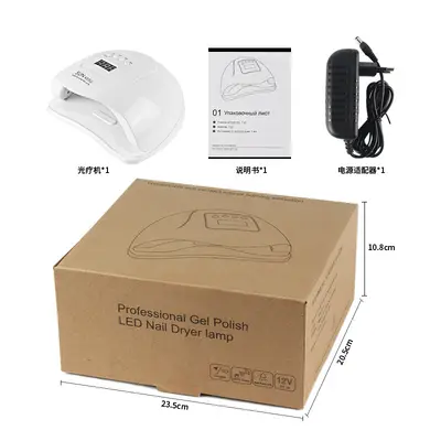 Sınır ötesi SUNX5plus tırnak lambası 120W çabuk kuruyan tırnak fototerapi makinesi tırnak pişirme lambası UV tırnak fototerapi lambası