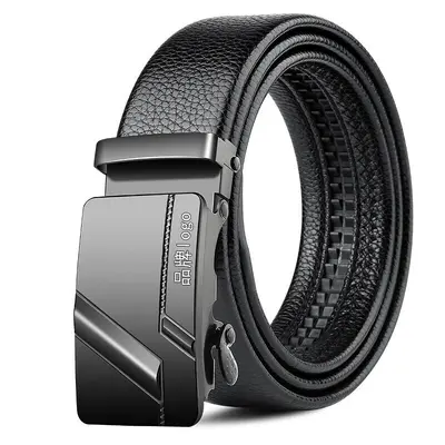 Erkekler için otomatik tokalı kot kemer, öğrenci kemeri, günlük Kore tarzı trend toptan 3.5cm set. - 9
