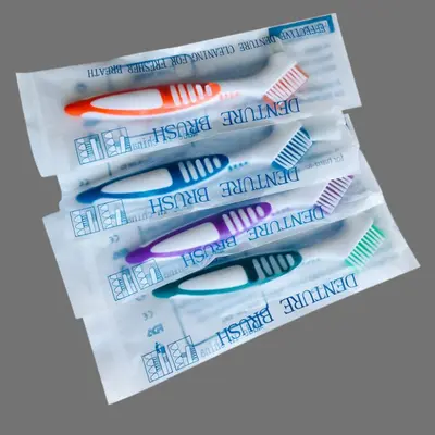 假牙刷 义齿刷 双头牙刷 老人牙刷 保持器牙刷 牙套清洁牙刷 牙科