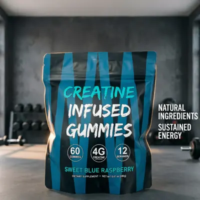 Creatine Gummies Sports Nutrition Supplement with Full Certifications - 4