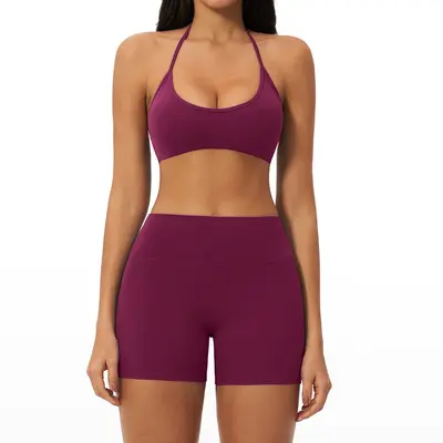 Quick-Dry Seamless Yoga Set, Stretch and Breathable, Women - 9