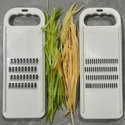 Vegetable shredder with hand guard, potato and cucumber slicer - 10