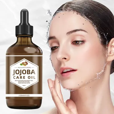 Organic Jojoba Oil, Pure Natural, Hair and Skin Care