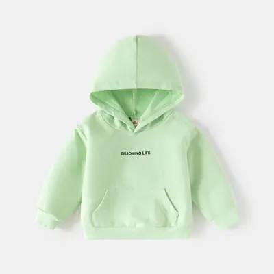 Kinder-Kapuzenpullover 2026 Herbst Neuheit Jungen Mädchen koreanischer Stil vielseitig modisch Oberteil trendige Kinderkleidung Dropshipping einzeln