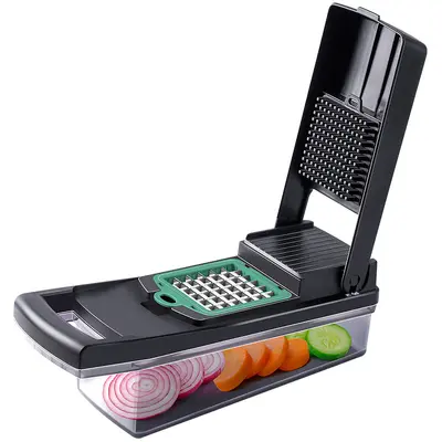 Gemüseschneider-Set, Kartoffelschneider, Zwiebelhacker, multifunktional - 6