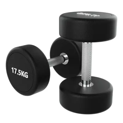 Erkekler için evde fitness için saf çelik dambıl seti kombinasyonu Kadınlar için hepsi bir arada spor salonu ticareti için 50 kg kauçuk kaplı dambıl çifti