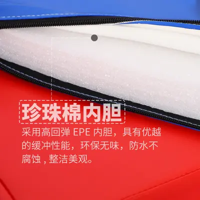 PU Leather Yoga Mat 3 cm Thick Fitness Training Mat 30 mm - 4