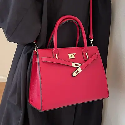Red Wedding Bag, Small Women's Crossbody Envelope Clutch