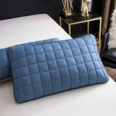 Quilted Waterproof Pillow Protector 48x74cm, Set of Two - 7