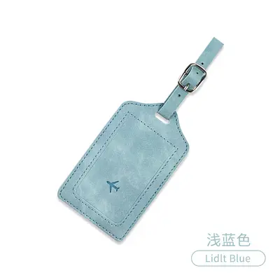 Cross-border dot color-changing PU leather skin-feel multi-color strap passport cover luggage tag set multifunctional passport holder bag - 10