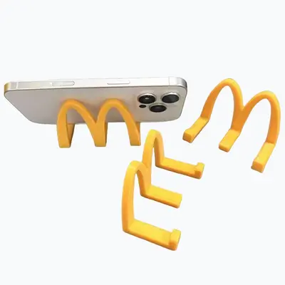 Desktop phone holder decorative office shelf cute design - 3