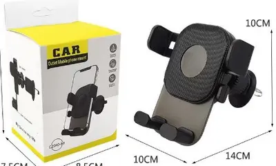 Car phone mount gravity holder suction cup dashboard bracket - 7