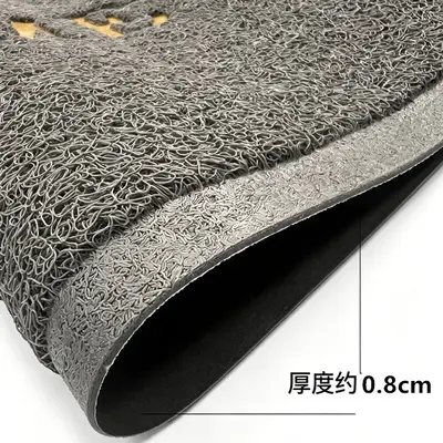 PVC Loop Pile Door Mat with Printed Logo, Waterproof, Anti-Slip - 3