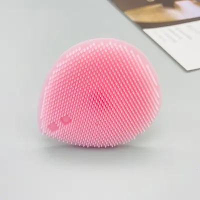 Silikon Gesichtsbürste Große Wassertropfen Herzform Gesichtsreinigungsbürste Manuelle Silikon-Shampoo-Bürste Gesichtsreinigungsmassagebürste - 7