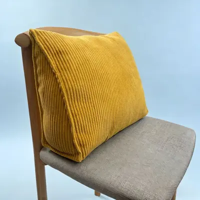 Backrest Cushion for Bed and Office Chair, Triangle Lumbar Support - 9