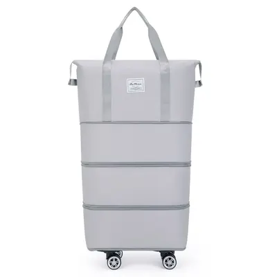Four-layer expandable travel bag with wheels - 11