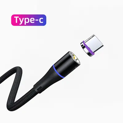 7-Pin Magnetic Data Cable for Huawei TYPE-C, 0.3 m, Super Fast Charging - 8