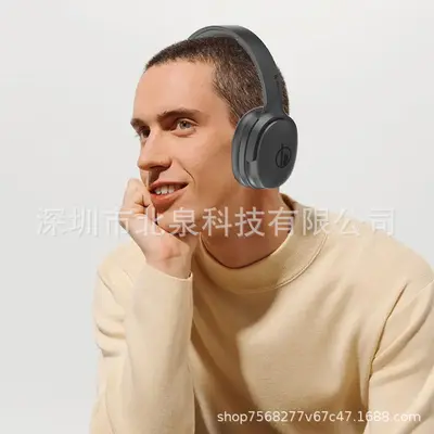 Neue kabellose Bluetooth-Kopfhörer mit langer Akkulaufzeit, Sport- und Gaming-Headset, hochwertige Klangqualität, kabelloses Headset mit geschlossenen Ohrmuscheln und Anruffunktion