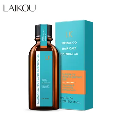 Laikou Hair Care Essential Oil 60ml, Moisturizing and Nourishing, for Dry Hair