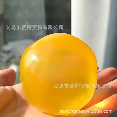 Coconut Oil Moldable Transparent Stress Toy Squishy