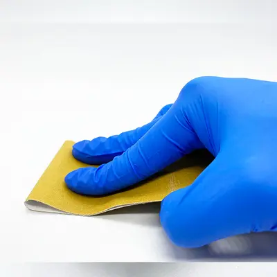 Self-Adhesive Sandpaper Roll, 70mm x 12m, for Hand Sanding Machines
