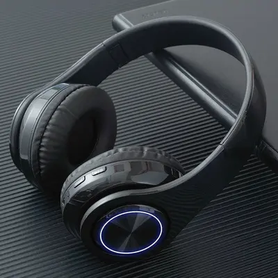 Kabellose Bluetooth-Kopfhörer, Over-Ear, mit Subwoofer - 9