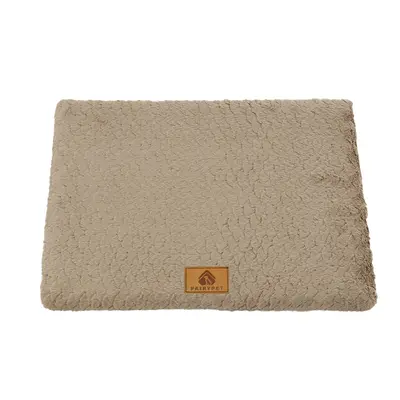 Washable Plush Dog Bed, Warm Winter Mat with Foam Egg-Crate Padding - 9