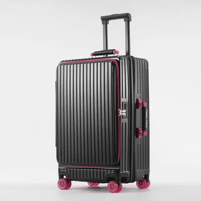 Side-Opening Suitcase 20 Inch, Large Capacity, Jelly Wheels - 12