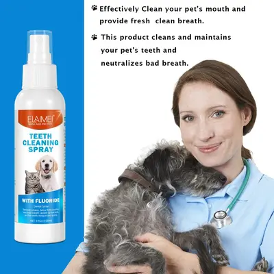 Pet Oral Care Spray, Breath Freshening, 120 ml