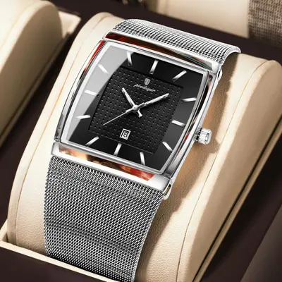 Swiss Men's Quartz Watch, Waterproof, Calendar, Ultra-Thin - 13
