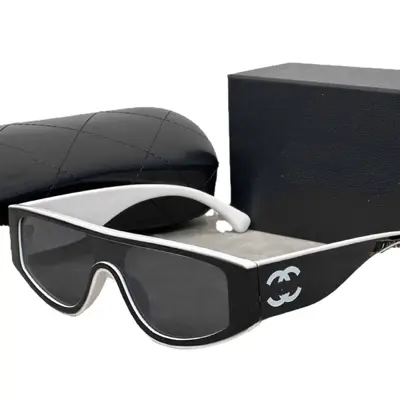 Unisex-Sonnenbrille im Farbblock-Design mit UV-Schutz - 5