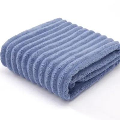 Bath towel coral fleece microfiber fast-drying absorbent - 9
