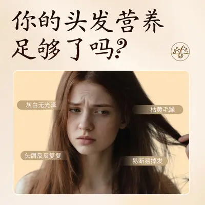 Heshouwu Herbal Anti-Dandruff Shampoo - 3