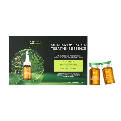 Haarausfall-Serum mit Thujablatt-Extrakt, pflanzliche Kopfhaut-Nährlösung - 6